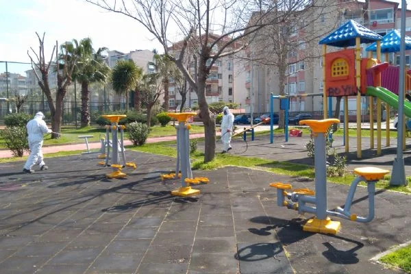 Büyükşehir dezenfekte çalışmaları aralıksız sürüyor