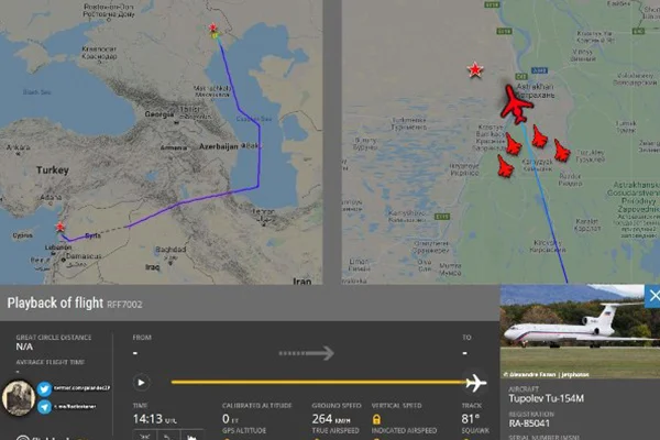 Flightradar24'ün iddiası: Türkiye, Rus hava kuvvetleri uçaklarını hava sahasından geçirmedi