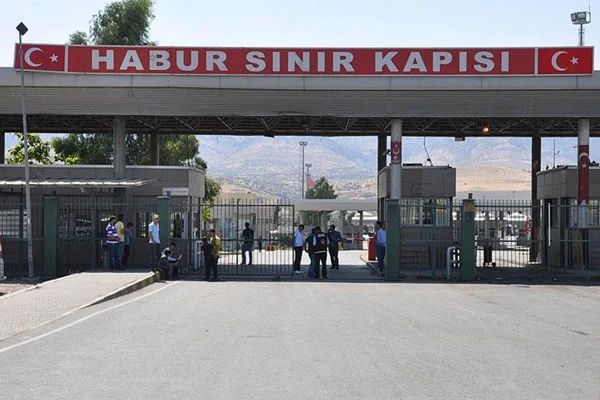 Habur Sınır Kapısı kapatıldı