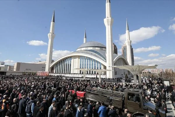 İdlib şehitlerine veda