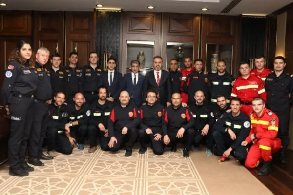 İtfaiyede uluslararası güç birliği