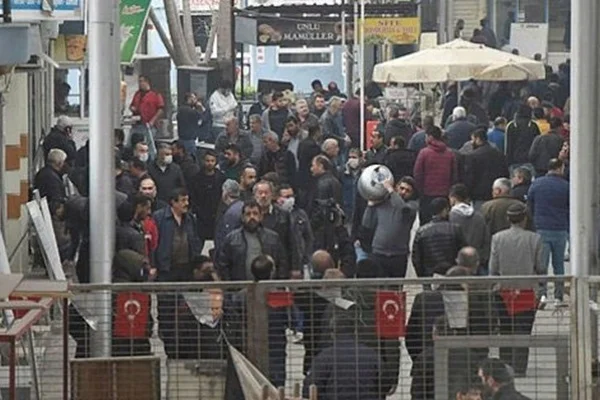 İzmir'de tepki çeken görüntü