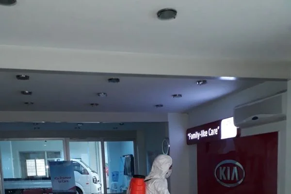 KIA'dan dezenfeksiyon önlemi
