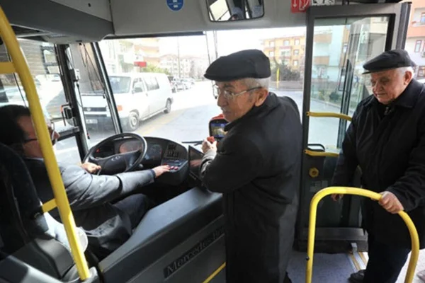 Konya'da 65 yaş üstü için ücretsiz seyahat askıya alındı