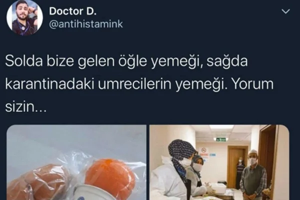 'Yemek provokasyonu' yapan doktor gözaltına alındı