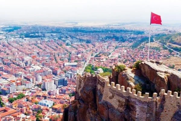 Afyonkarahisar'a kuş bakışı