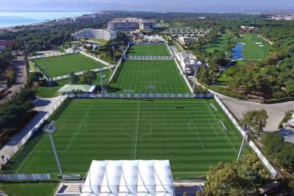 Antalya tesislerinde sportif hazırlık