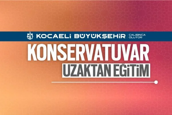 Büyükşehir Konservatuarı'nda eğitimler online olarak sürdürülüyor