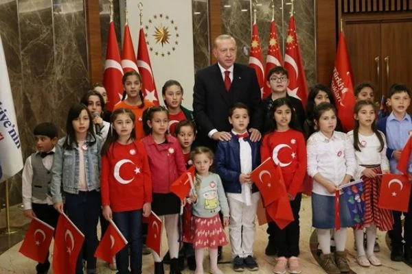 Cumhurbaşkanı Erdoğan'dan 23 Nisan konuşması