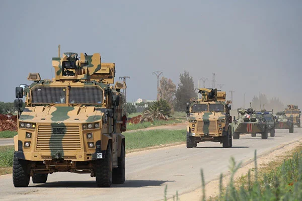 İdlib'de 7'nci Türk-Rus Birleşik Kara Devriyesi icra edildi