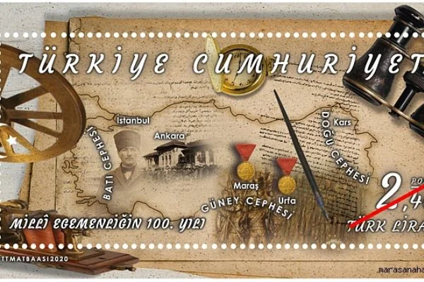 'Milli Mücadele'nin 100. Yılı Şanlıurfa' zarfı