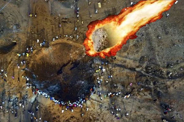 Nijerya'ya düşen, 'meteor'un gizemi sürüyor!