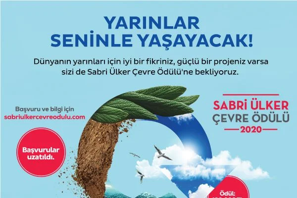 Sabri Ülker Çevre Ödülü'ne başvuruları uzatıldı