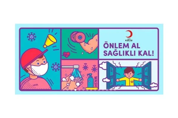 Türk Kızılay ve TikTok Covid-19'a karşı seferber oldu