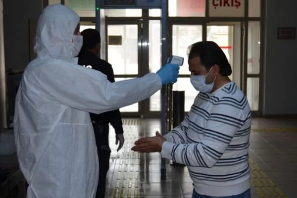 Adliyelerde korona virüs tedbirleri