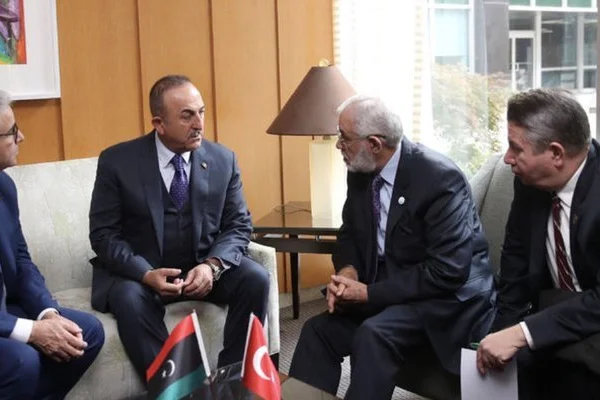 Bakan Çavuşoğlu Libyalı mevkidaşı ile görüştü
