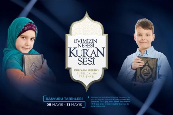 Diyanet'ten çocuklar için "Kur'an-ı Kerim'i Güzel Okuma Yarışması"