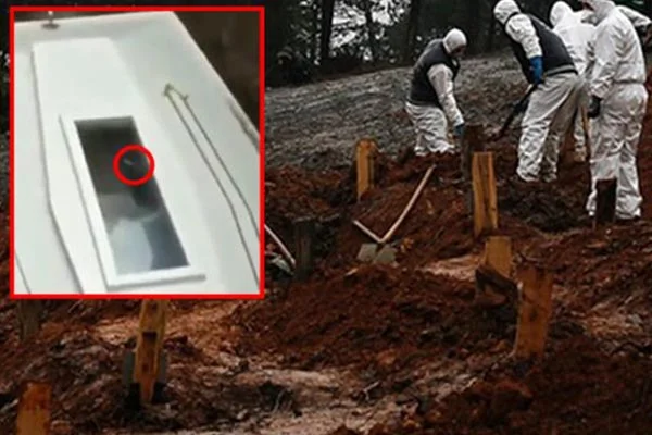 Endonezya'da ilginç olay! Koronavirüsten ölen şahsın cansız bedeni hareket etti