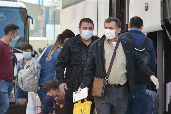 Karantina sürecini tamamlayan vatandaşlar Türkiye'ye minnettar