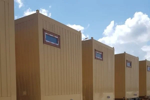 MSB: Suriye'nin kuzeyindeki birliklerimiz mobil banyo ve tuvalet üniteleri kullanıyor