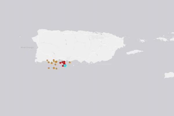 Porto Riko'da 5.5 büyüklüğünde deprem