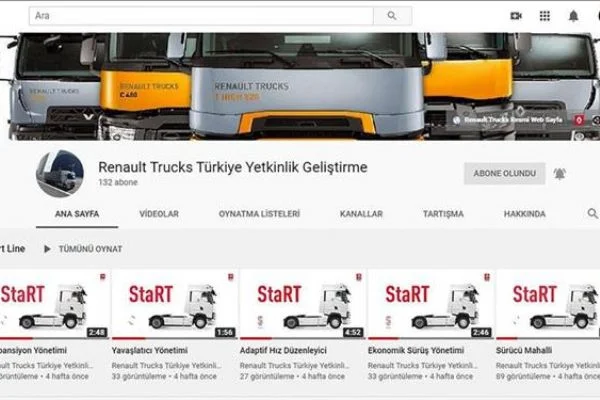 Renault Trucks'tan sanal akademik atılım