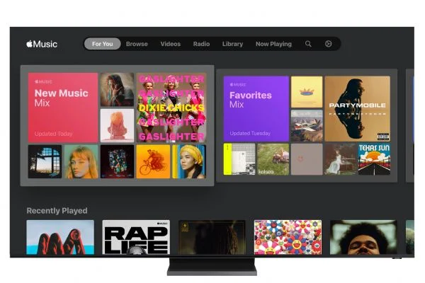 Samsung, Apple Music'i Smart TV'lerine taşıdı