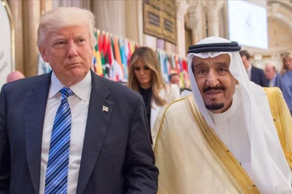 Son dönemde araları açılmıştı! Trump, Suudi Kral Abdülaziz ile görüştü