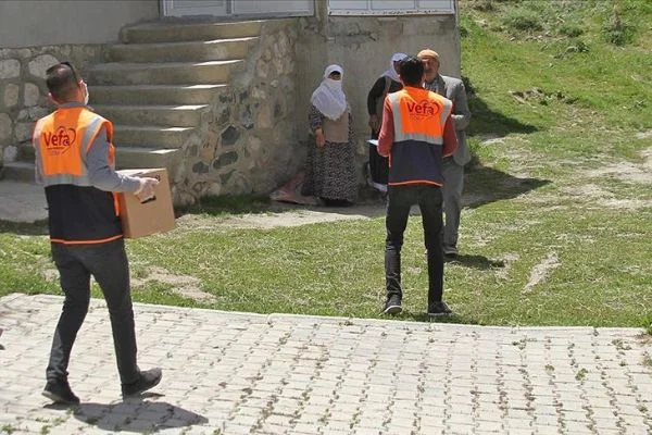 Terör saldırısı 'Vefa' gönüllülerini engelleyemedi