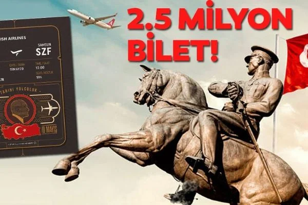 THY 'tarihi yolculuğa' uçuruyor