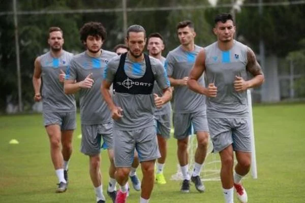 Trabzonspor'da iznin ardından top başı