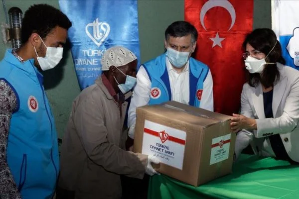 Türkiye Diyanet Vakfı Etiyopya'ya el uzattı