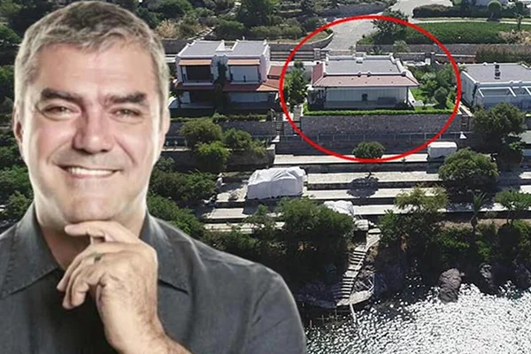Yılmaz Özdil'in villasının kaçak bölümlerinin yıkımı sürüyor