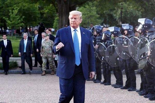 ABD'de gösteriler büyüdü, Trump açıkladı: Sığınağa girdim