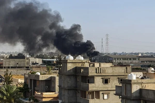 BAE'ye ait SİHA, Libya ordusuna saldırdı