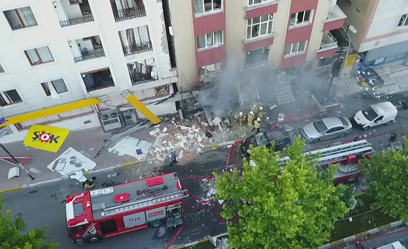Bahçelievler'de patlama: 1 ölü