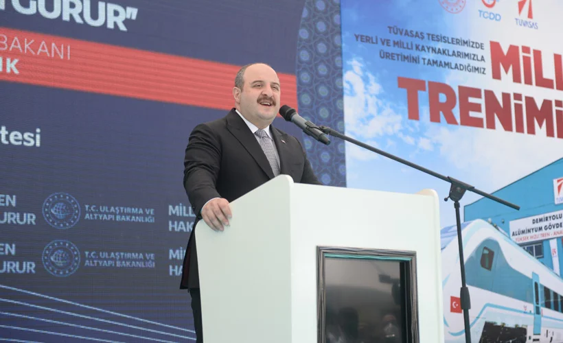 Bakan Varank açıkladı: Elektrikli milli tren raya iniyor
