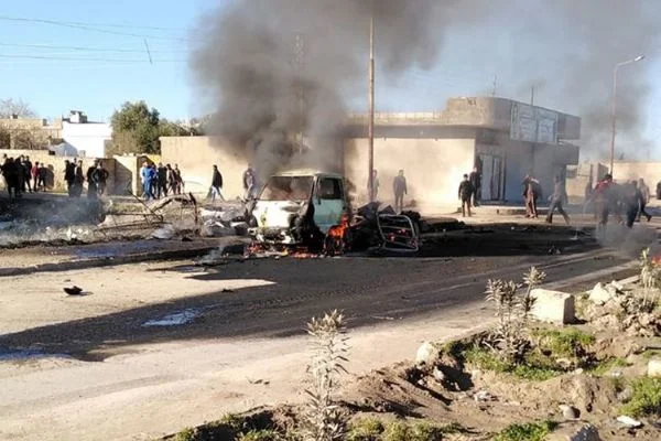 Barış Pınarı bölgesinde bombalı saldırı: Çok sayıda ölü ve yaralı var