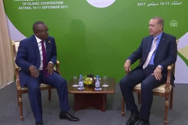 Cumhurbaşkanı Erdoğan, Gine Bissau Cumhurbaşkanı ile bir araya gelecek