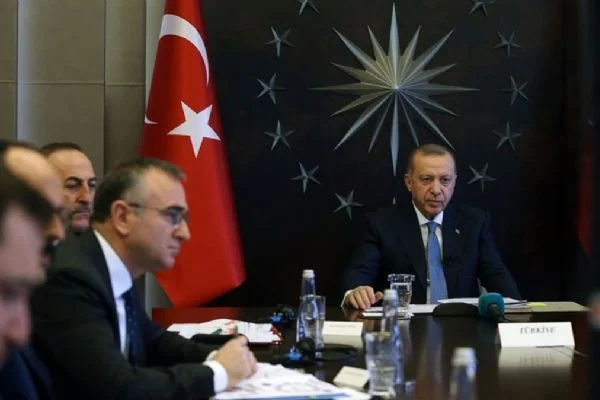 Cumhurbaşkanı Erdoğan, Yunanistan Başbakanı Miçotakis ile görüştü