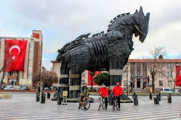 Dünyanın en uzun bisiklet antik kent rotası Türkiye'de