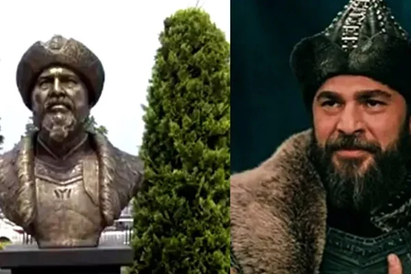 'Ertuğrul Gazi' büstü tartışmalara neden oldu: İki müdür görevden alındı