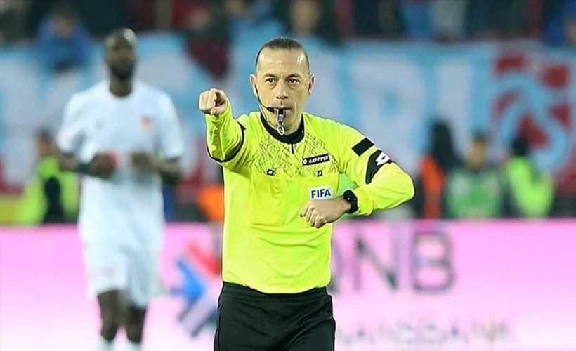 Galatasaray-Trabzonspor derbisi Cüneyt Çakır'ın