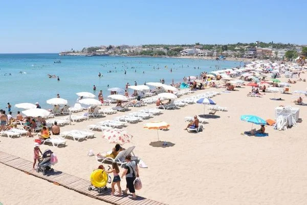 Kuşadası ve Didim sahillerinde deniz keyfi