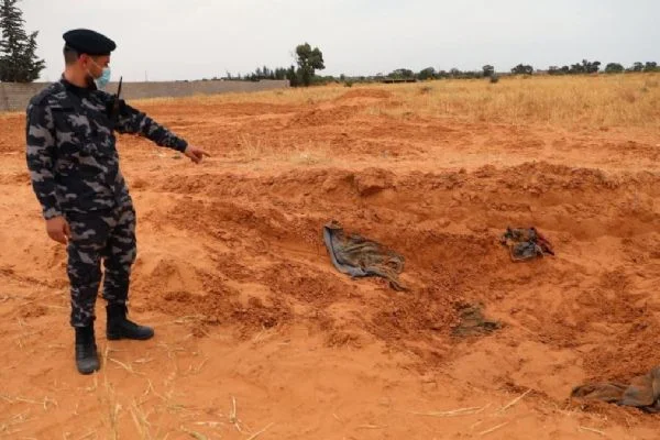 Libya hükümetinden, Terhune'deki toplu mezarların UCM'ye taşınması çağrısı