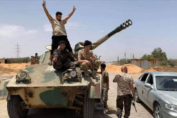 Libya Ordusu BAE'nin SİHA'sını düşürdü