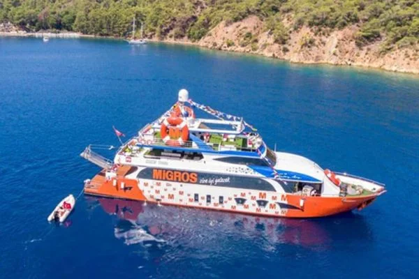 "Migros Deniz Market" sınır tanımıyor