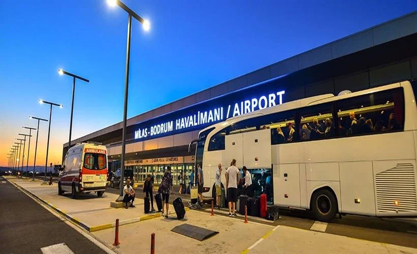 Milas-Bodrum Havalimanı'nda dış hat uçuş startı