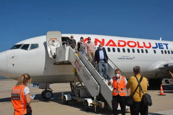 Milas-Bodrum Havalimanı'nda uçuşlar hızlı başladı