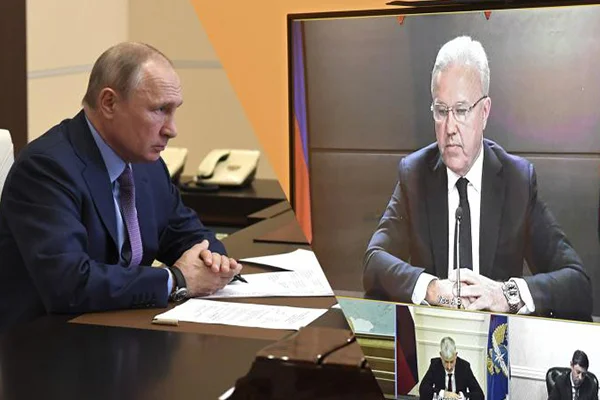 Putin, canlı yayında valiyi azarladı